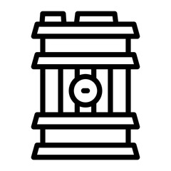 Barrels Icon Style