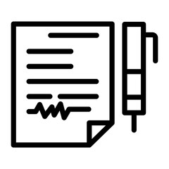 Oil Contract Icon Style