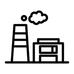Power Plant Icon Style