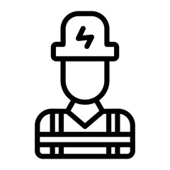 Electrician Icon Style