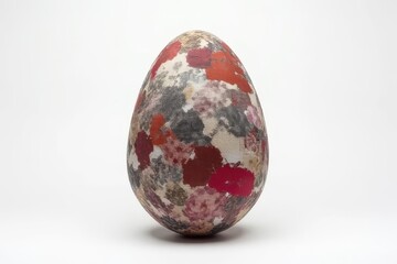 Abstract Fabric Egg Design