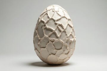 Captivating Geometric Egg Masterpiece in Contemporary Art