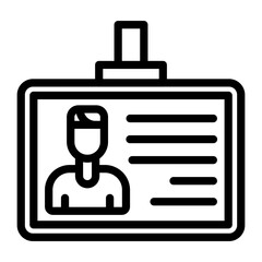 Library Card Icon Style