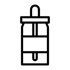 Essential Oil Icon Style