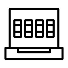 Online Library Icon Style