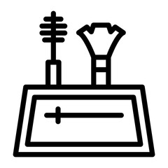 Makeup Container Icon Style