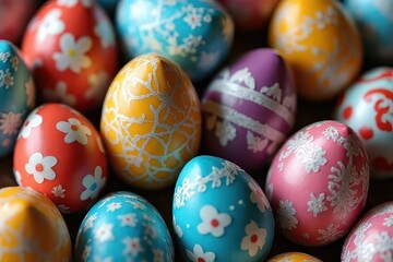 Fototapeta premium Creative Easter Home Accents: Beautiful Decor Ideas to Enhance Celebrations