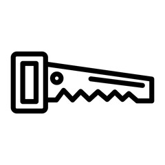Sawing Icon Style