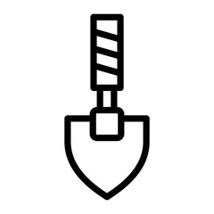 Trowel Icon Style