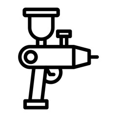 Airbrush Icon Style