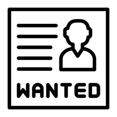 Wanted Icon Style