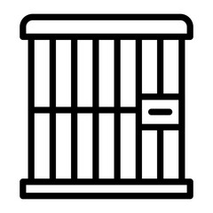 Jail Icon Style