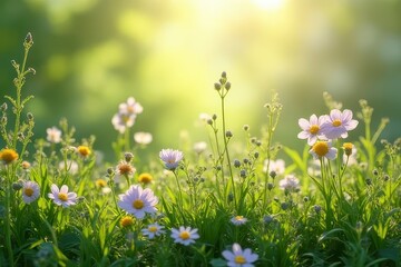 Enchanting Easter Scene with Glowing Candles and Colorful Eggs