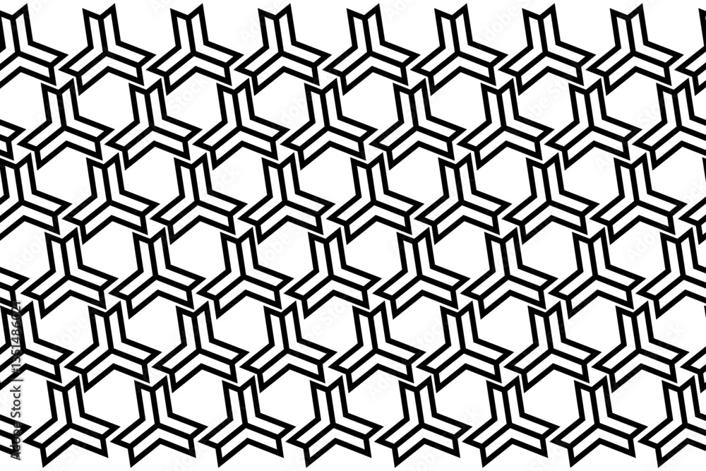 Aufkleber a high-quality abstract pattern background featuring a modern and stylish design with geometric shap