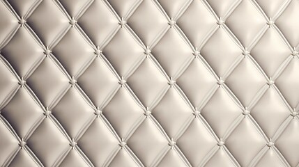 Elegant Diamond-Patterned Upholstery Texture Background