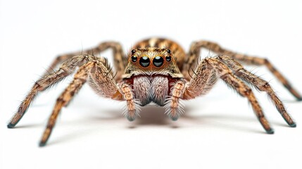 Spider close-up macro photography natural habitat insect detailed view wildlife nature