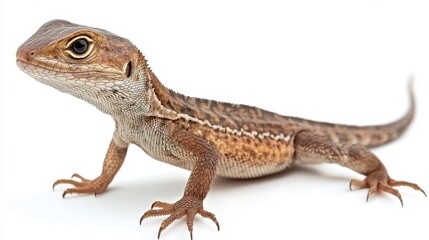 Obraz premium Lizard in action natural habitat wildlife photography close-up outdoor animal behavior