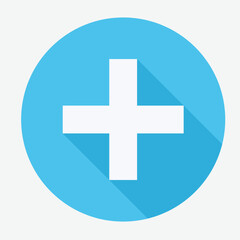 First aid health icon symbolizing emergency care, medical assistance, and safety.