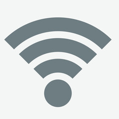 WiFi network icon, wireless signal, internet connection, technology, digital communication.