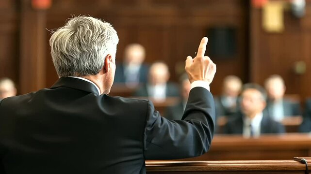 Judge instructs jury on presumption of innocence in court
