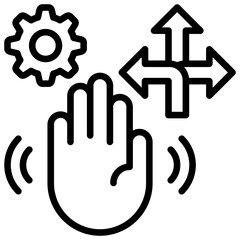 Gesture Control Icon