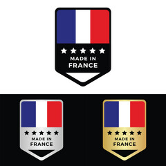 Made in France Make in France Organic Genuine Seal Tag Stamp Badge Made with Love Product of France