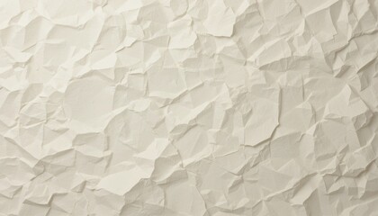 Obraz premium Abstract action of crumpled paper texture close-up image of paper material soft light environment artistic perspective visual concept for modern design
