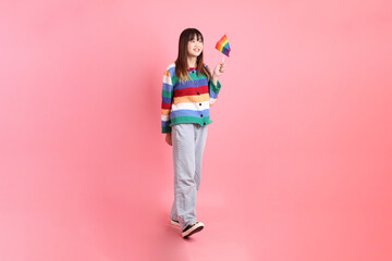 20s woman in winter clothes