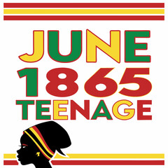 Juneteenth 1865 Tribute SVG | African American History Art