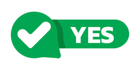 Green check mark switch button