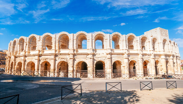 The Arles Arena is a Roman amphitheater built around 80-90 AD, in Provence, France.