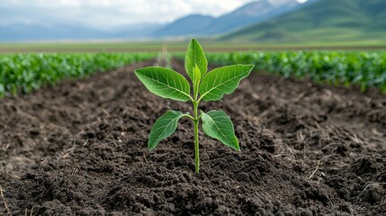 Exploring the Harmony Between Technology and Nature in a Contemporary Sustainable Lifestyle Emphasizing Minimalism and Personal Growth in a Serene Spring Landscape with AI Innovations