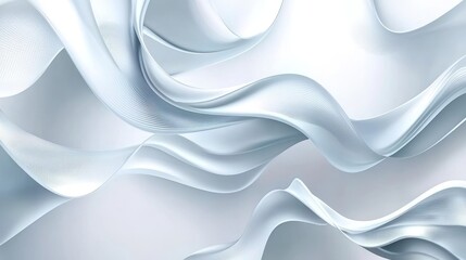A modern abstract background with a minimalist white wave quality is suitable for websites, banners, posters, and brochures