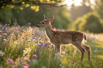 deer in the forest