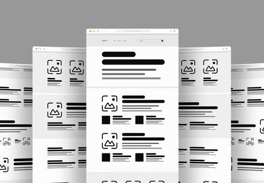 Corporate Website Wireframe