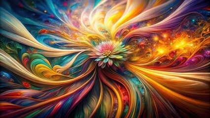 Long Exposure Floral Abstract Photography: Colorful Nature Patterns