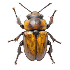 Bark beetle isolated on transparent background, PNG