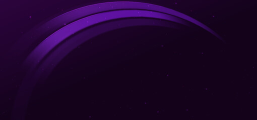 Abstract modern geometric purple curved lines background. Template brochure, cover, display layout.