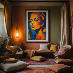 interior of a bedroom
