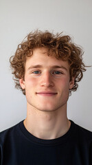 Fototapeta premium portrait of a handsome young man