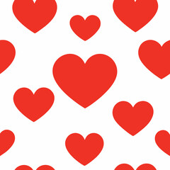 Love shape shameless pattern design