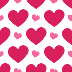 Love shape shameless pattern design