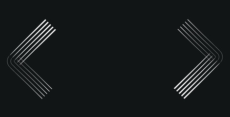 abstract black white stripe line. geometric hexagon texture background. polygon pattern. retro styled concept