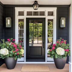 Fototapeta premium window with flowers