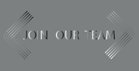  WEe are hiring, join our team vector icon