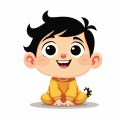 Cartoon illustration of a cute owl, squirrel, and cat characters with big eyes and smiling faces in a fun nature setting, designed for children with a playful, sweet vibe