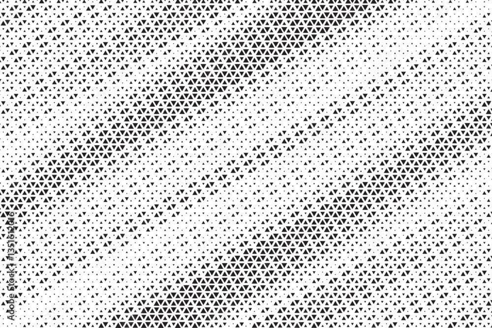 Aufkleber triangular halftone texture retro wave vector. geometric technology abstract diagonal dotted backgro