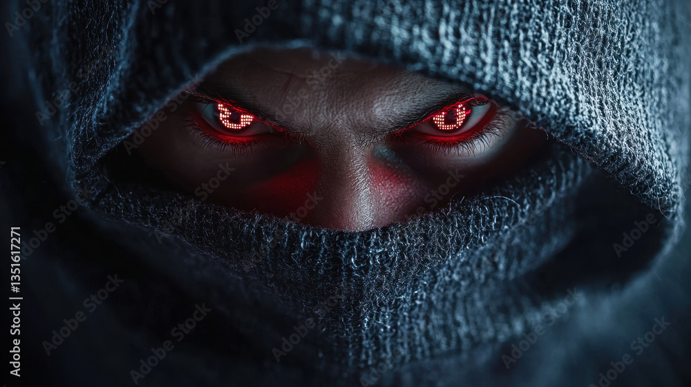 Poster close-up shows malicious code hidden in digital file thumbnail revealing cybersecurity vulnerability