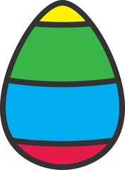easter eggs icon, egg, decoration, celebration,
