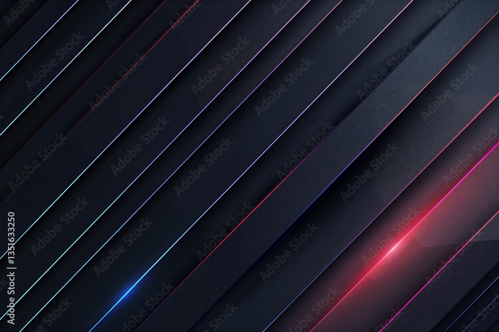 Aufkleber a sophisticated dark black abstract background with dynamic diagonal lines, featuring a modern halft